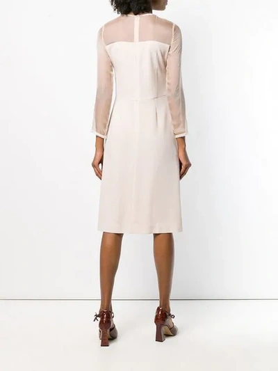 Shop Goat Flavia Shift Dress In Neutrals