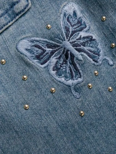 Michael Michael Kors Cropped Jeans In Blue