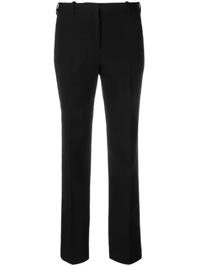 Shop Givenchy Side Band Trousers In Black
