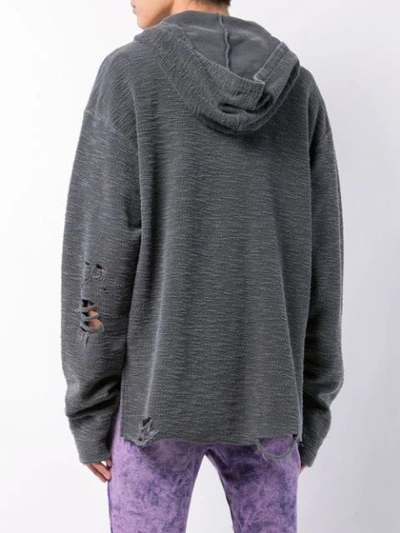 Shop Alchemist Distressed Sweatshirt - Grey