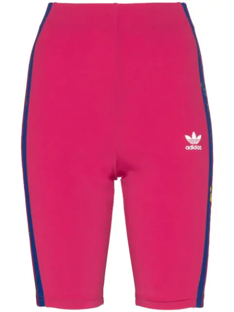 red adidas cycling shorts