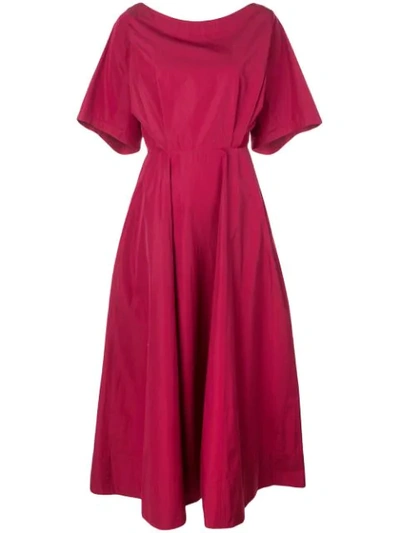 Shop Derek Lam Flared Midi Dress In Pink