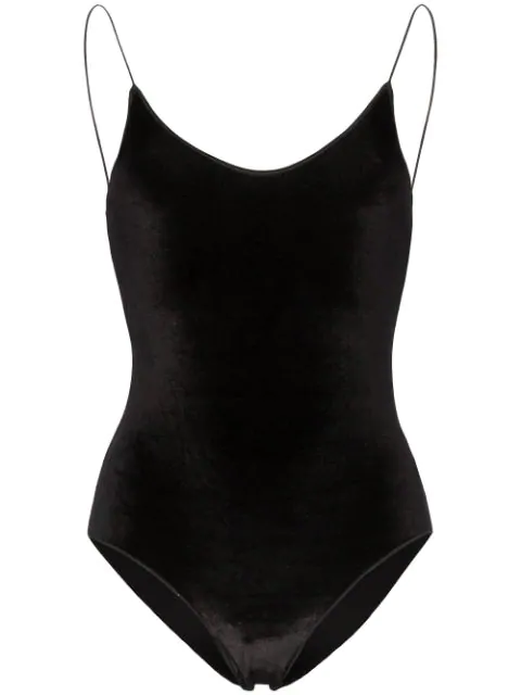 black velvet swimsuit