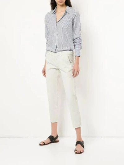 Shop Nili Lotan East Hampton Trousers In Grey