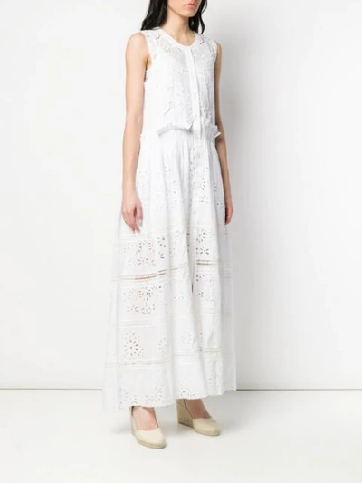Shop Anjuna Brigitta Broderie Anglaise Dress In White
