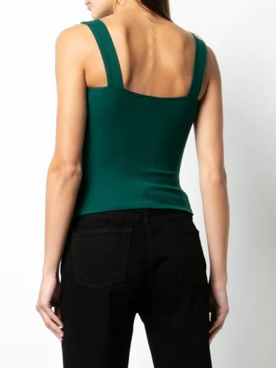 Shop Reformation Canyon Top In Green
