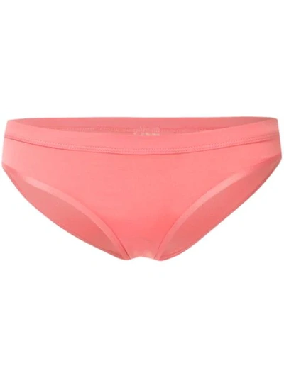 Shop Duskii Hamptons Bikini Bottoms In Pink