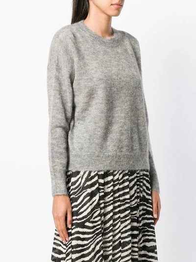 Shop Isabel Marant Étoile Cliftony Pullover In Grey