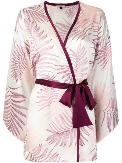 Shop Gilda & Pearl 'kew' Kimono In Orchid