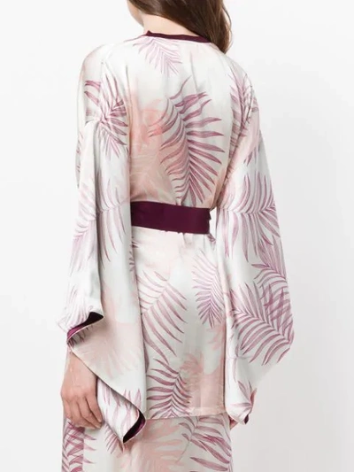 Shop Gilda & Pearl 'kew' Kimono In Orchid