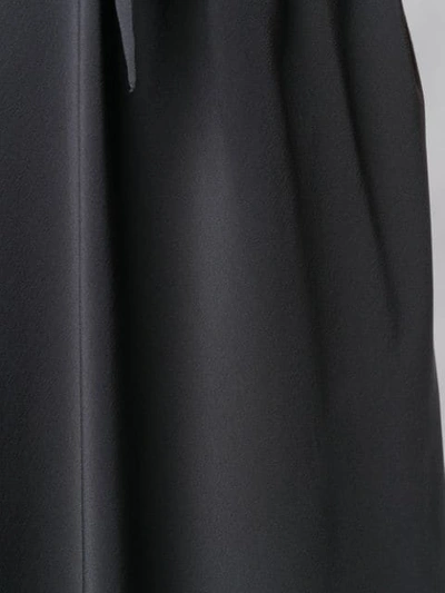 Shop Aspesi Belted Midi Dress In Grey