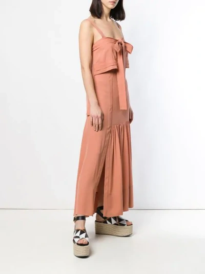 Shop 3.1 Phillip Lim / フィリップ リム Bow Detail Flared Dress In Pink