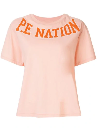 Shop P.e Nation Slingshot T In Pink