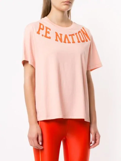 Shop P.e Nation Slingshot T In Pink