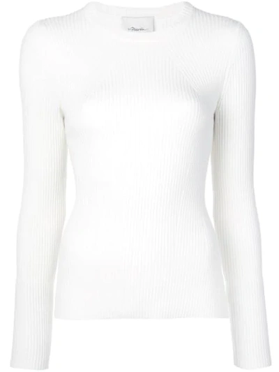 Shop 3.1 Phillip Lim / フィリップ リム 3.1 Phillip Lim Ribbed Knitted Top - White