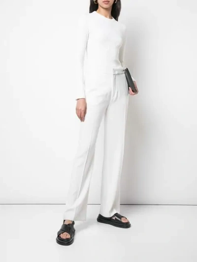 Shop 3.1 Phillip Lim / フィリップ リム 3.1 Phillip Lim Ribbed Knitted Top - White