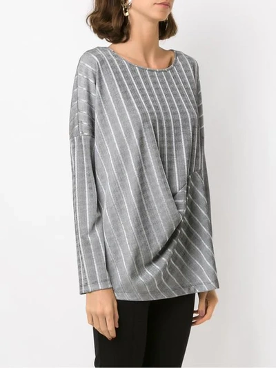 Shop Alcaçuz Lorenzo Top In Grey