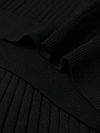 Shop Valentino Embroidered Stretch Jumper In Black