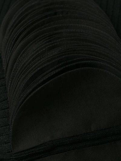 Shop Valentino Embroidered Stretch Jumper In Black