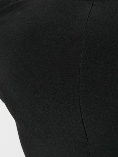 Norma Kamali Slim-fit Turtleneck Top In Black