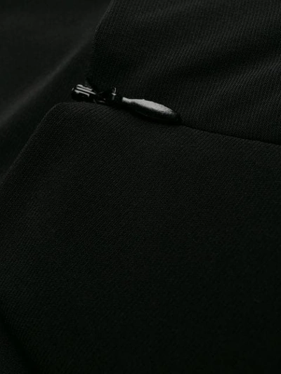 Norma Kamali Slim-fit Turtleneck Top In Black