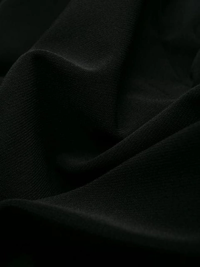 Norma Kamali Slim-fit Turtleneck Top In Black