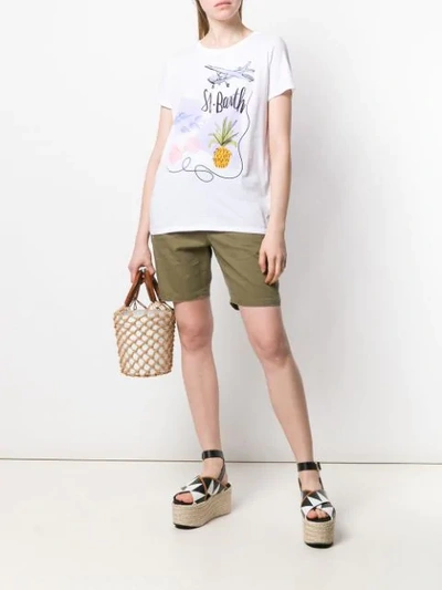 ALLUDE ST. BARTH T-SHIRT - 白色