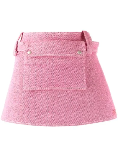 Shop Courrèges Mini Skirt - Pink