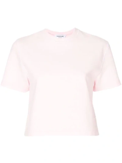 Shop Thom Browne Contrast Cover In 680 Light Pink
