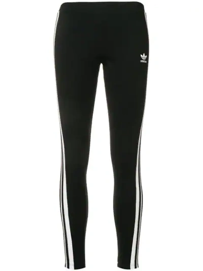 ADIDAS TRI-STRIPE LEGGINGS - 黑色