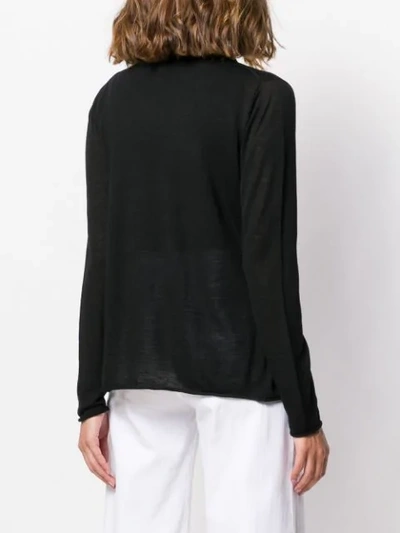 Shop Sottomettimi Open Front Cardigan In Black