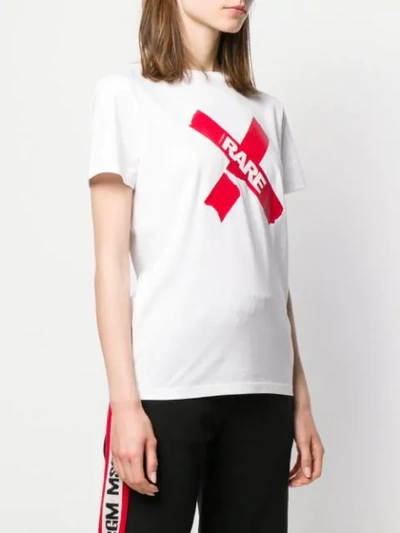ROQA 特殊印花T恤 - 白色
