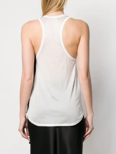 Shop N°21 Ribbon Detail Tank Top In White