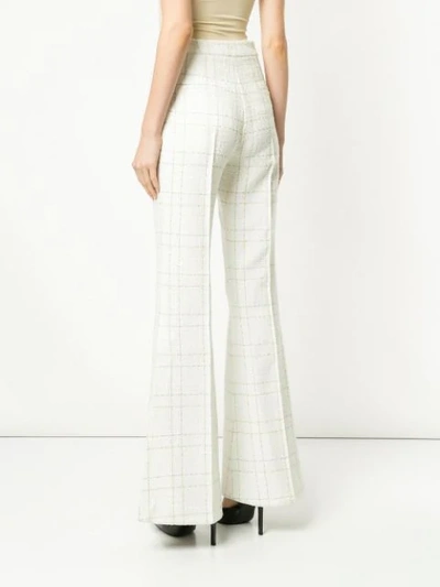 Shop Camilla And Marc Dumas Flared Trousers In White