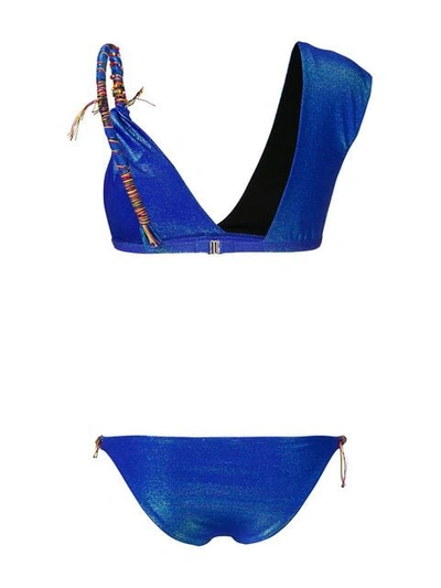 Shop Anjuna Costanza Bikini Set In Blu