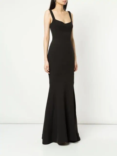 Shop Rachel Gilbert Belina Gown - Black