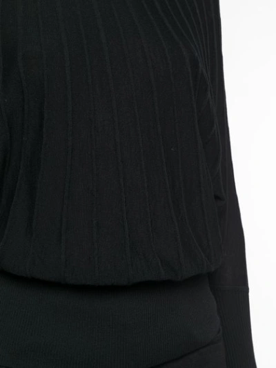Shop Sottomettimi Ribbed Top In Black