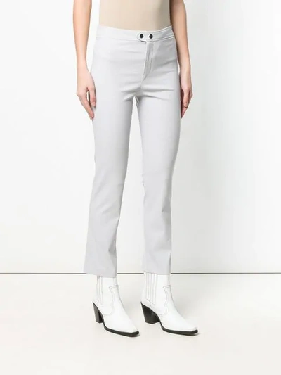 Shop Isabel Marant Slim-fit Trousers In Grey