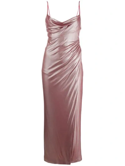 Shop Galvan Mars Dress In Pink