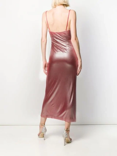 Shop Galvan Mars Dress In Pink