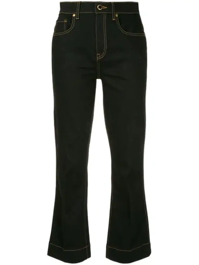 Fiona cropped flare jeans