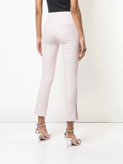 Shop Isabel Marant Mofira Skinny Trousers In Pink