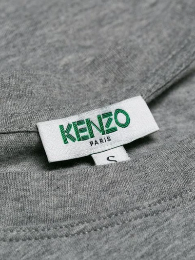 Shop Kenzo Tiger T-shirt In Grey