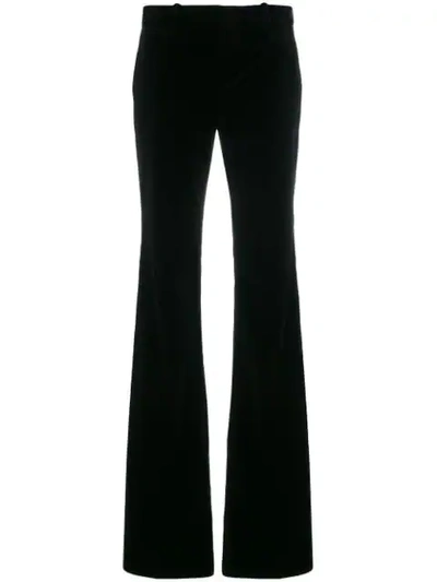GUCCI FLARED TROUSERS - 黑色