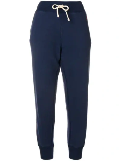 Shop Polo Ralph Lauren Tapered-jogginghose In Blue