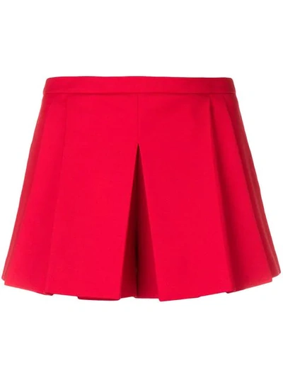 Shop Red Valentino Pleated Shorts