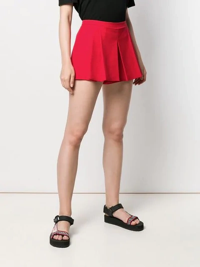 Shop Red Valentino Pleated Shorts