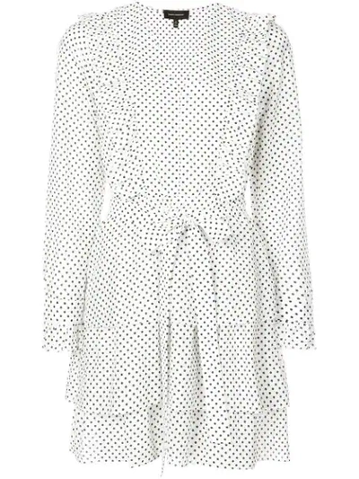 Shop Robert Rodriguez Emery Voile Dress In White
