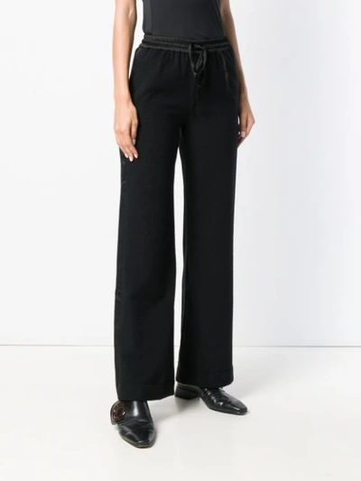 Shop Andrea Ya'aqov Cropped Trousers - Black