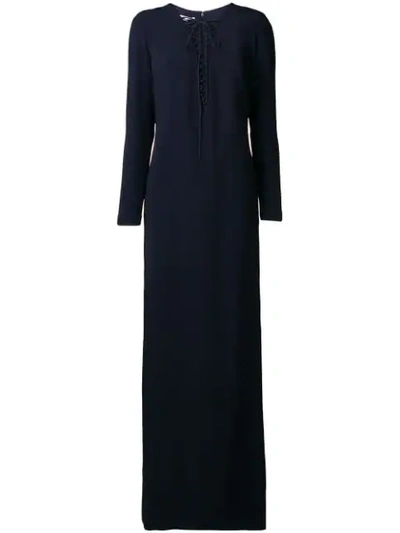 Shop Stella Mccartney Perfectly Fitted Dress In Blue
